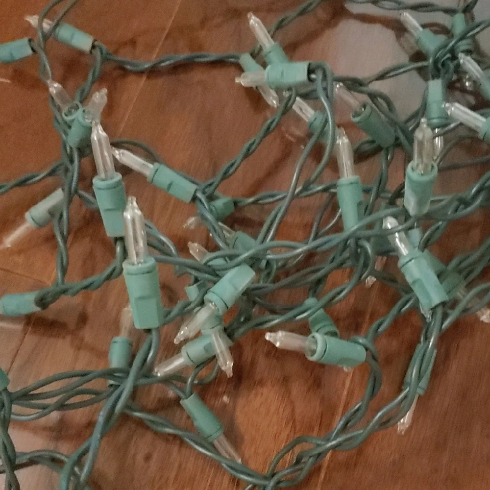 White Mini String Lights – Home Holiday